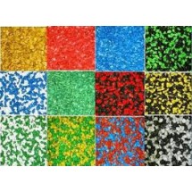 Крашеный щебень, Декоративный щебень